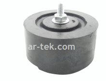 01 86 15 VIBRATION RUBBER FEET 87X42X8MM ROUND 7500-24000BTU